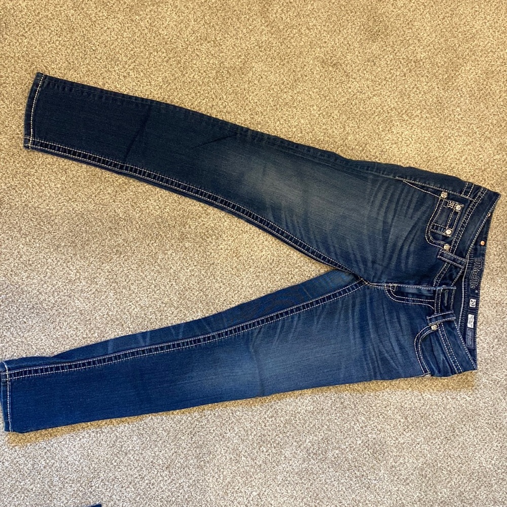 MissMe Signature-Rise Skinny Jeans